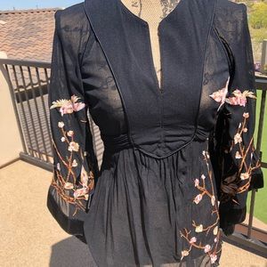 Vintage Express kimono sleeve tunic.